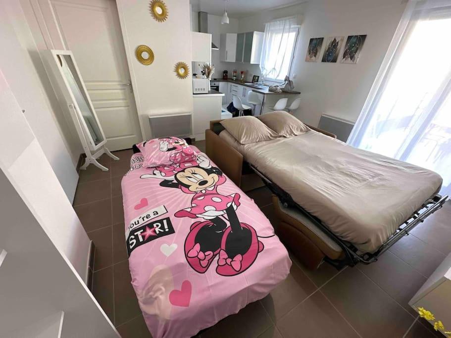 Proche Disney Et Paris - Studio Terrasse Et Parking Prive Montévrain Zewnętrze zdjęcie