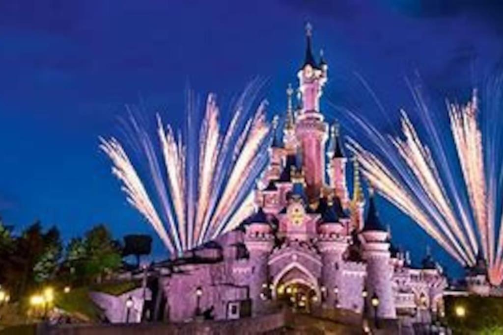 Proche Disney Et Paris - Studio Terrasse Et Parking Prive Montévrain Zewnętrze zdjęcie