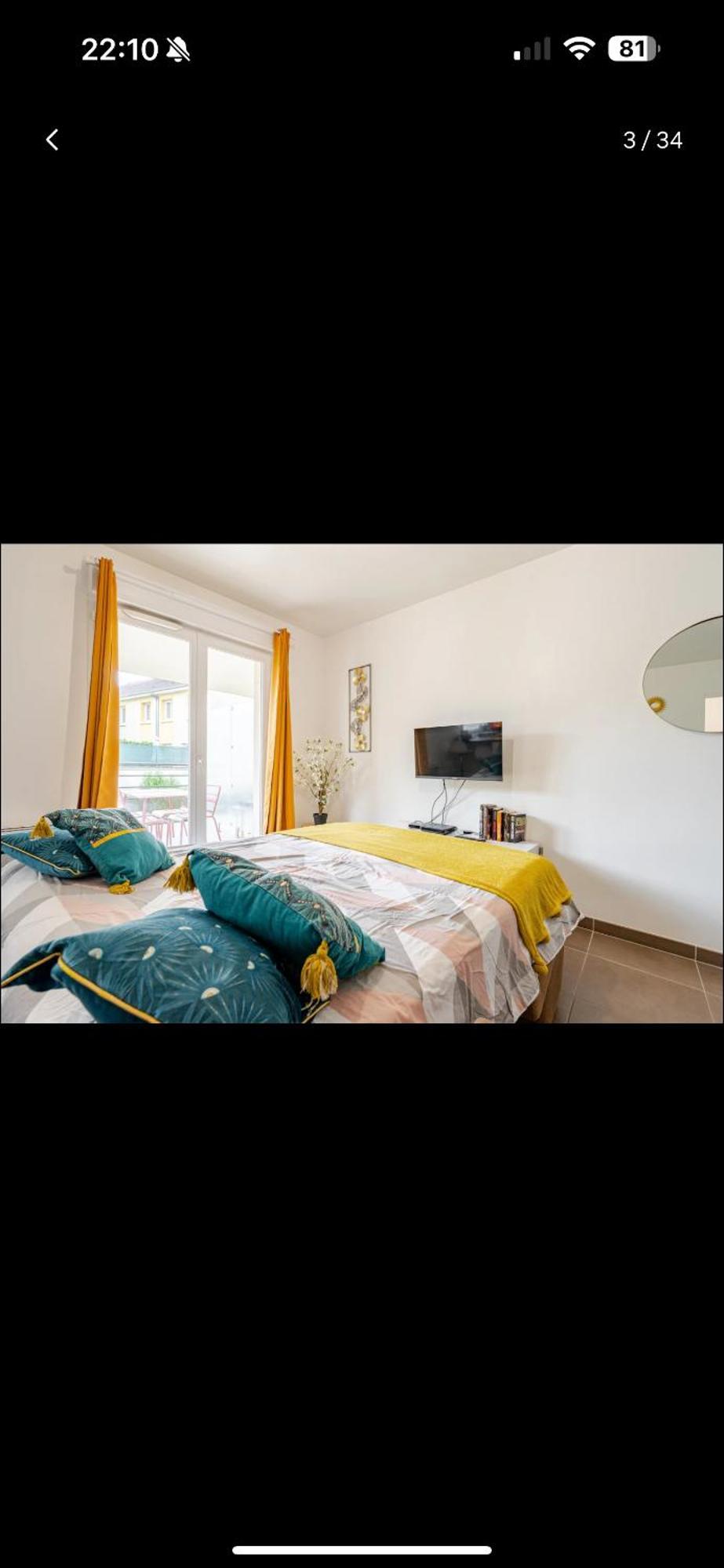 Proche Disney Et Paris - Studio Terrasse Et Parking Prive Montévrain Zewnętrze zdjęcie