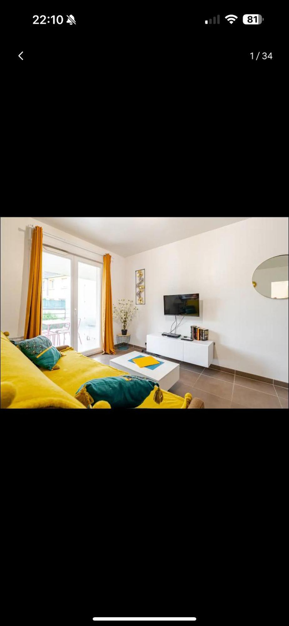 Proche Disney Et Paris - Studio Terrasse Et Parking Prive Montévrain Zewnętrze zdjęcie